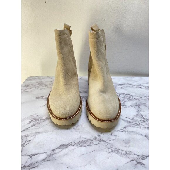 Dole Vita Women's Suede Waterproof Ankle Boots SZ 10 - Picture 2 of 6